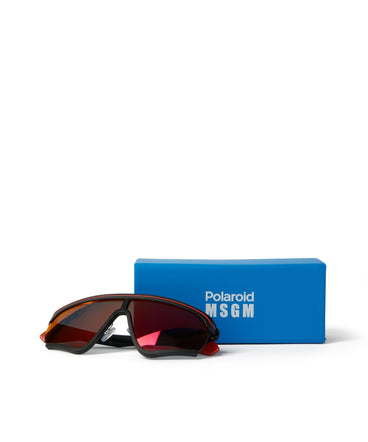 Sunglasses in Polaroid polycarbonate for MSGM