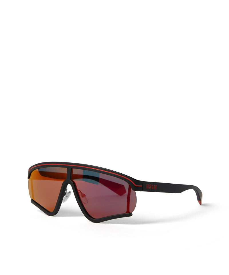 Sunglasses in Polaroid polycarbonate for MSGM ORANGE Unisex 