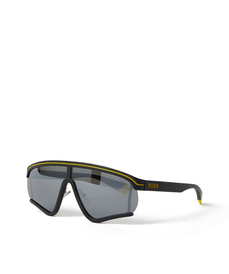 Sunglasses in Polaroid polycarbonate for MSGM BLACK Unisex 