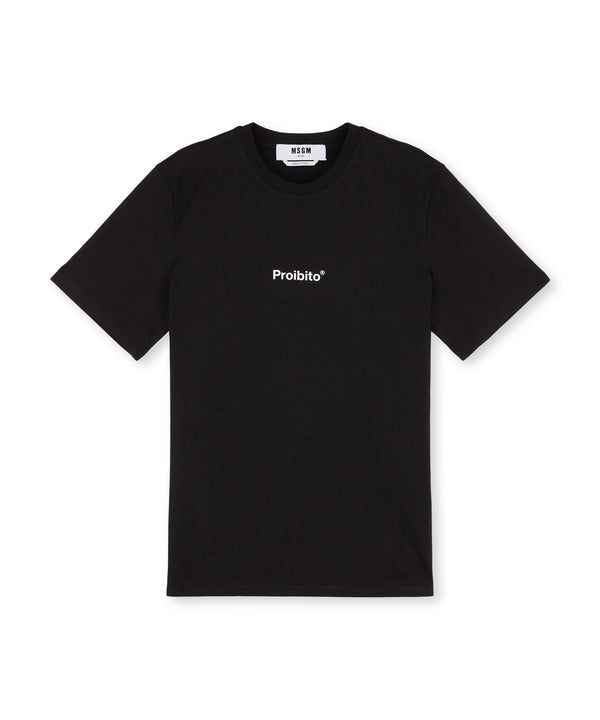 T-shirt quote "Proibito"