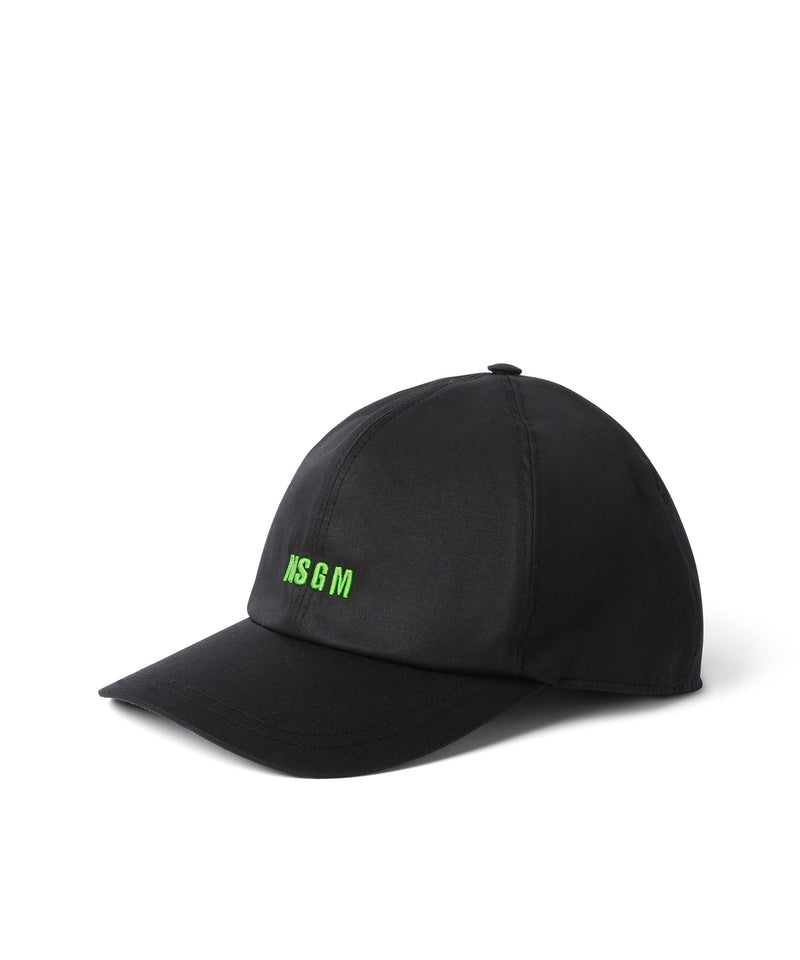 Baseball cap with embroidered logo BLACK Unisex 