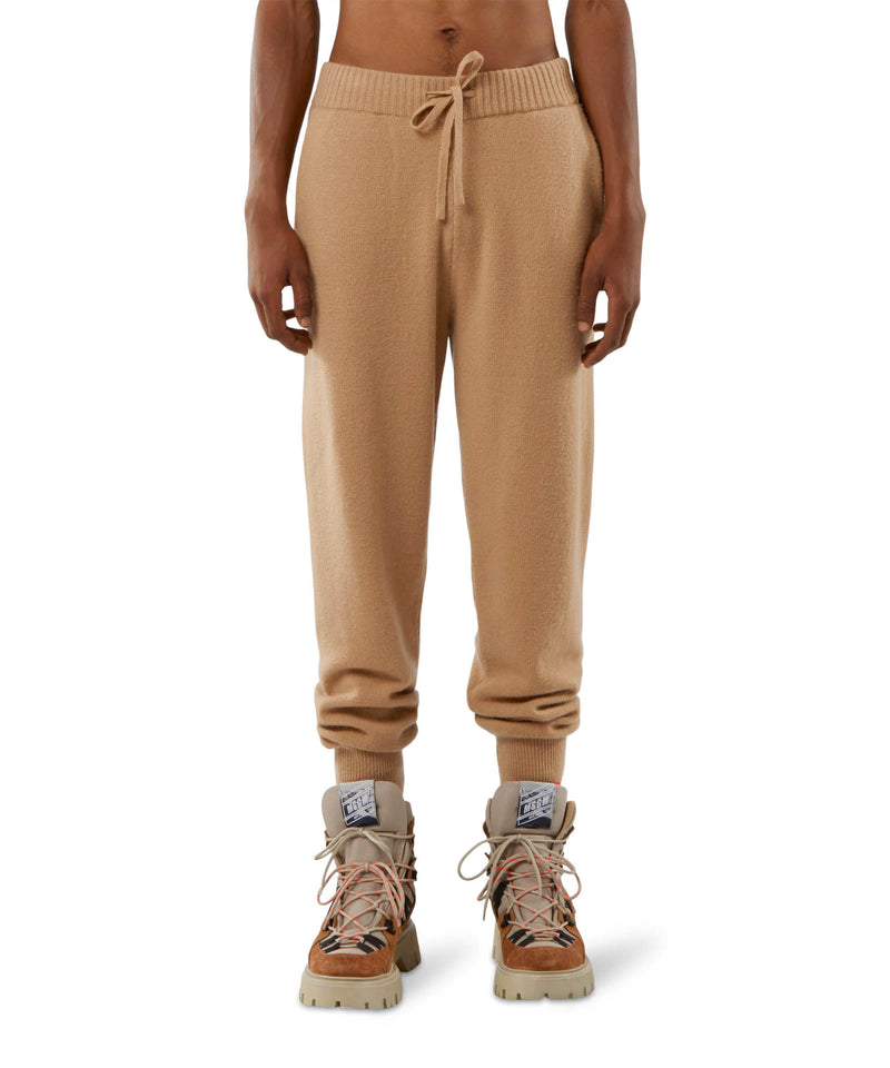 Wool and cashmere track pants BEIGE Men 