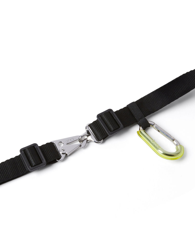 Fabric belt with snap-hook closure BLACK Men 