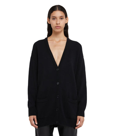 Wool and cashmere cardigan