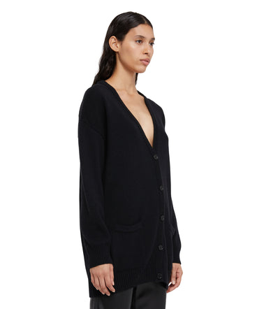Wool and cashmere cardigan
