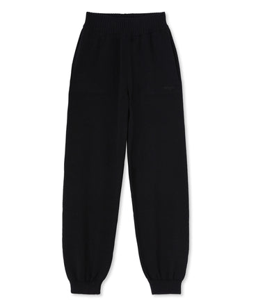 Cashmere blend track pants