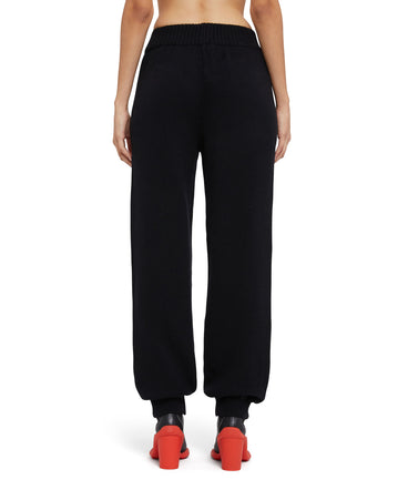 Cashmere blend track pants