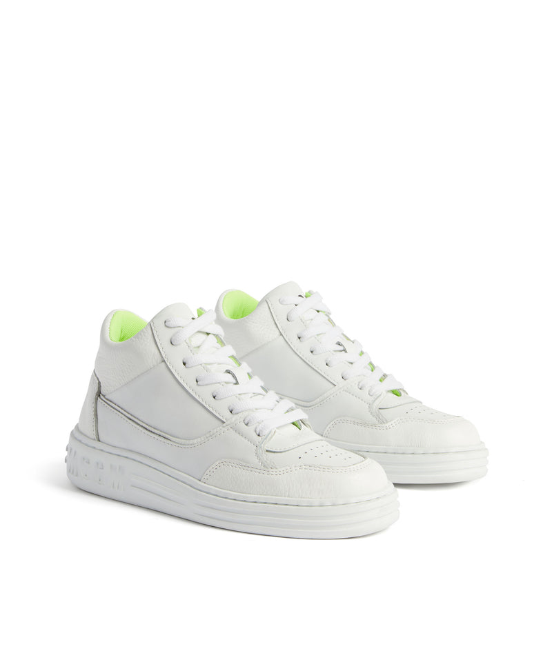 MSGM basketball High-tops WHITE Women 
