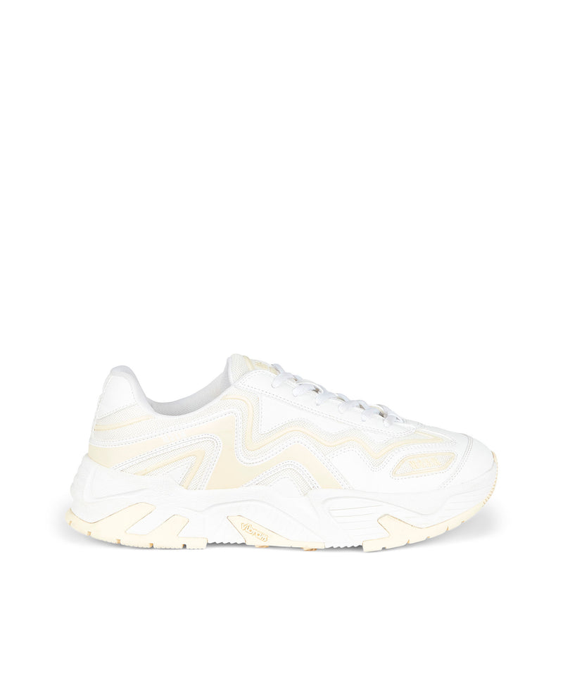 MSGM vortex sneakers WHITE Women 