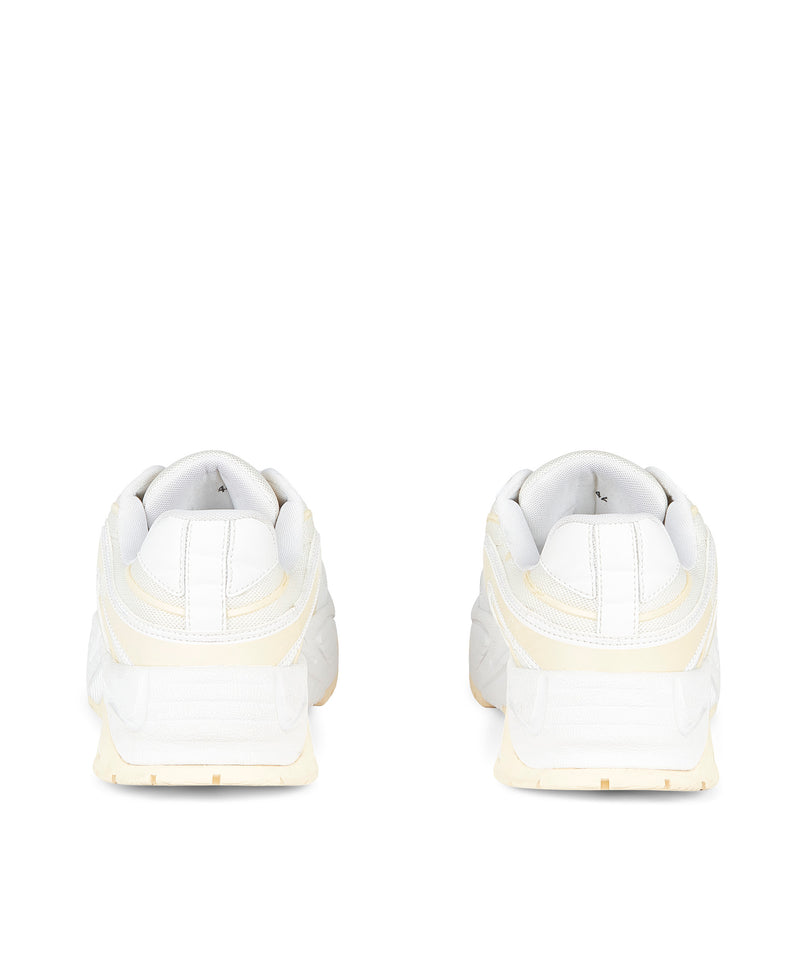 MSGM vortex sneakers WHITE Women 