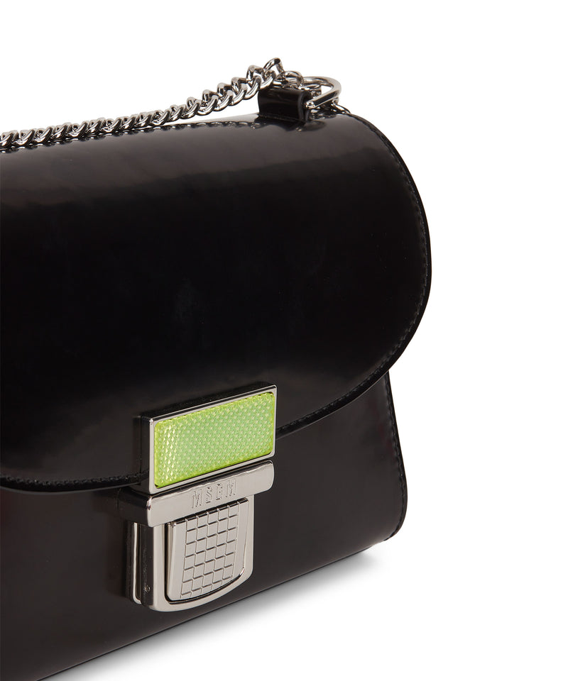 Clic bag made of brushed faux-leather BLACK Women 