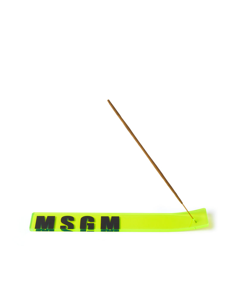 MSGM customized Incense holder FLUO YELLOW Unisex 