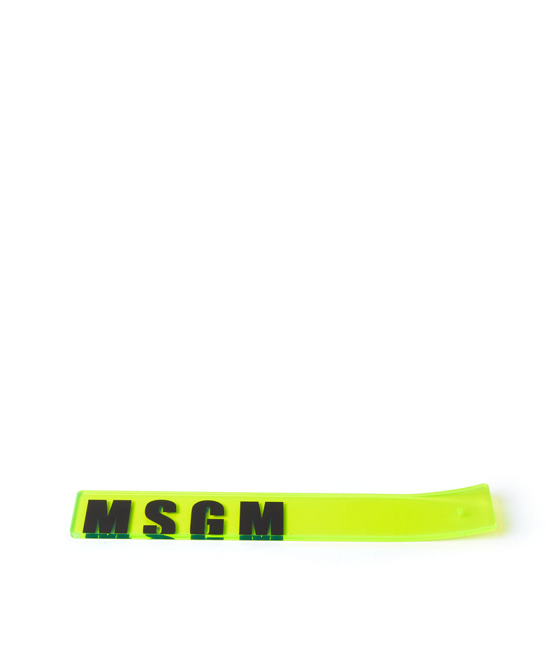 MSGM customized Incense holder YELLOW FLUO Unisex 