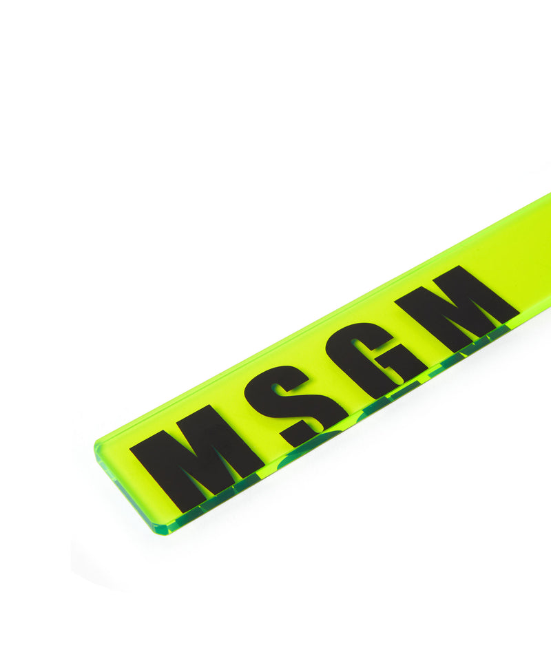 MSGM customized Incense holder YELLOW FLUO Unisex 