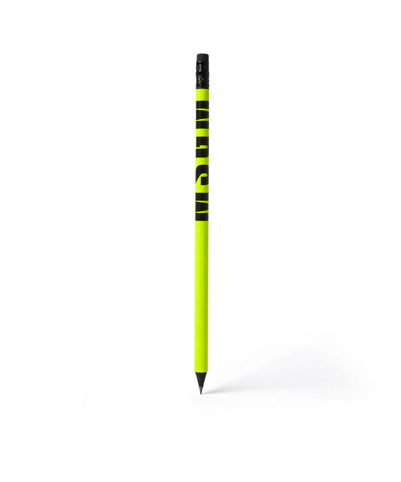 MSGM pencil set YELLOW FLUO Unisex 