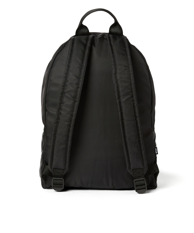 MSGM signature nylon backpack BLACK Unisex 