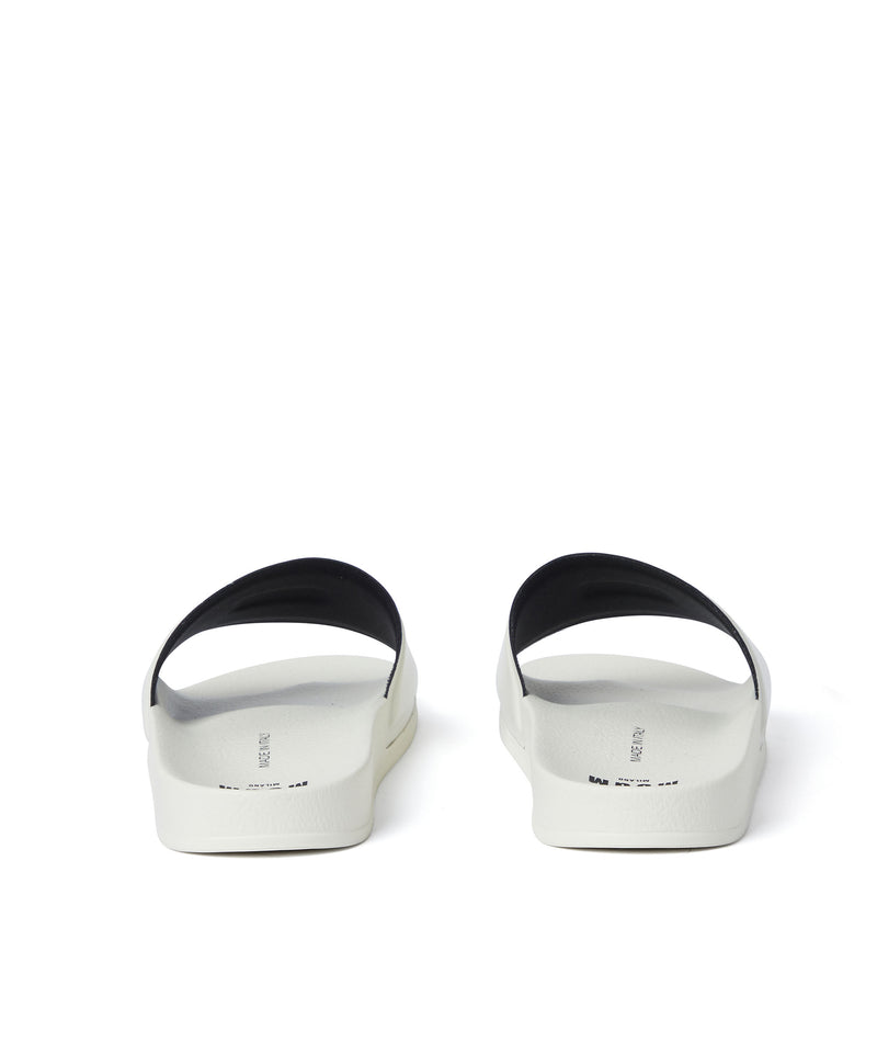 Pool slippers with MSGM micro logo CREAM Women 