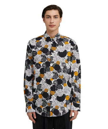Organic cotton shirt with "all-over Token" print