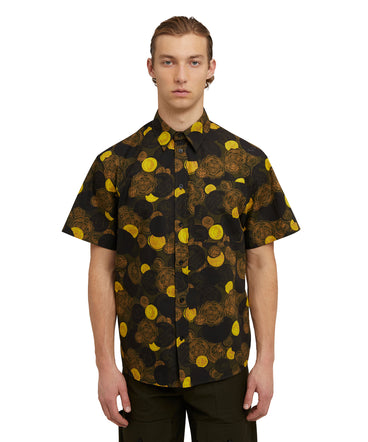 Organic cotton shirt with "all-over Token" print