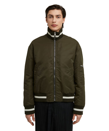 Padded "Cordura Nylon" bomber jacket