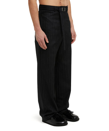 Tailored trousers with "Punk Pinstripe" workmanship