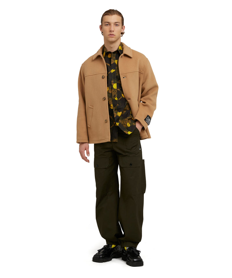 Organic cotton "Recycled Cotton Ripstop" workwear trousers PEPPER GREEN Men 