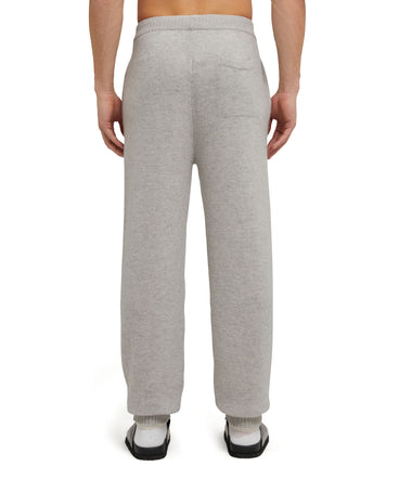 MSGM trousers in "Embroidery Cachemire blend knit" fabric