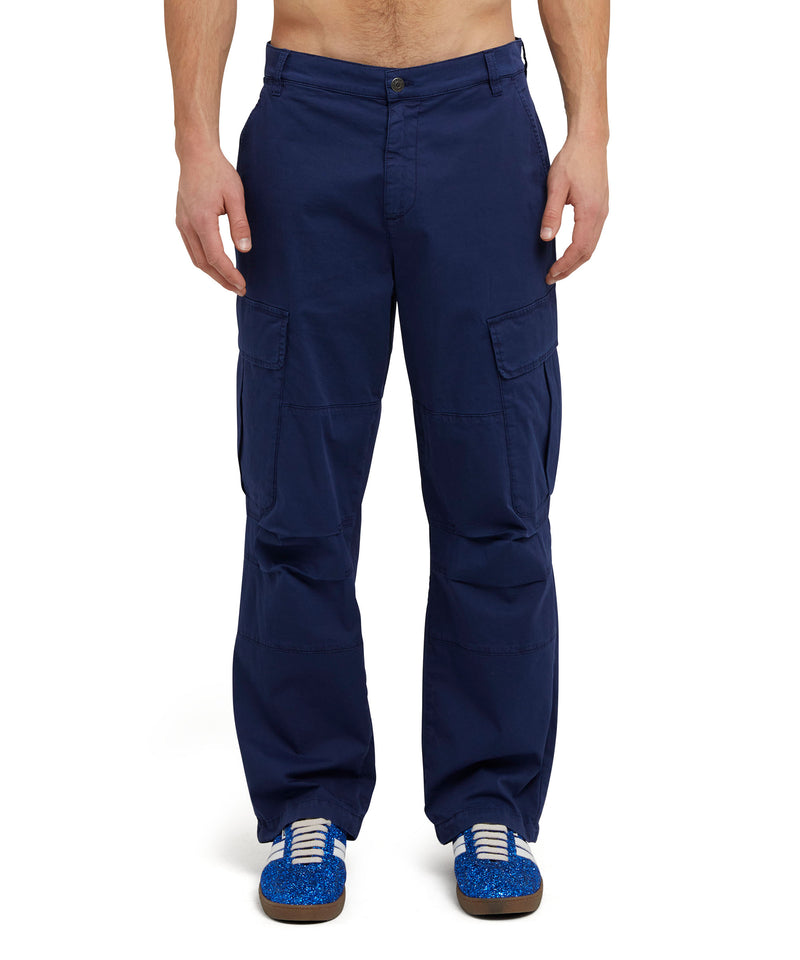 Sturdy "Cotton Bull" trousers BLUE Men 