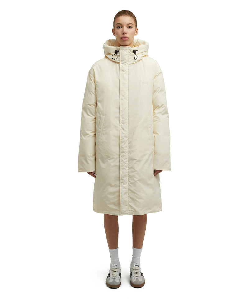 "Ripstop Nylon" long down jacket BUTTER Women 