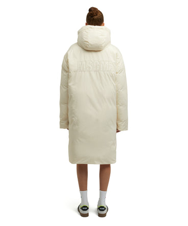 "Ripstop Nylon" long down jacket