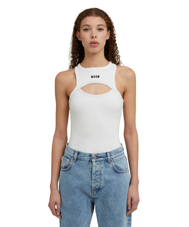 Cotton top MSGM Impact Embroidery
