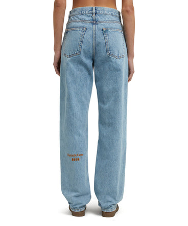 Sustainable denims from the MSGM Fantastic Green Capsule