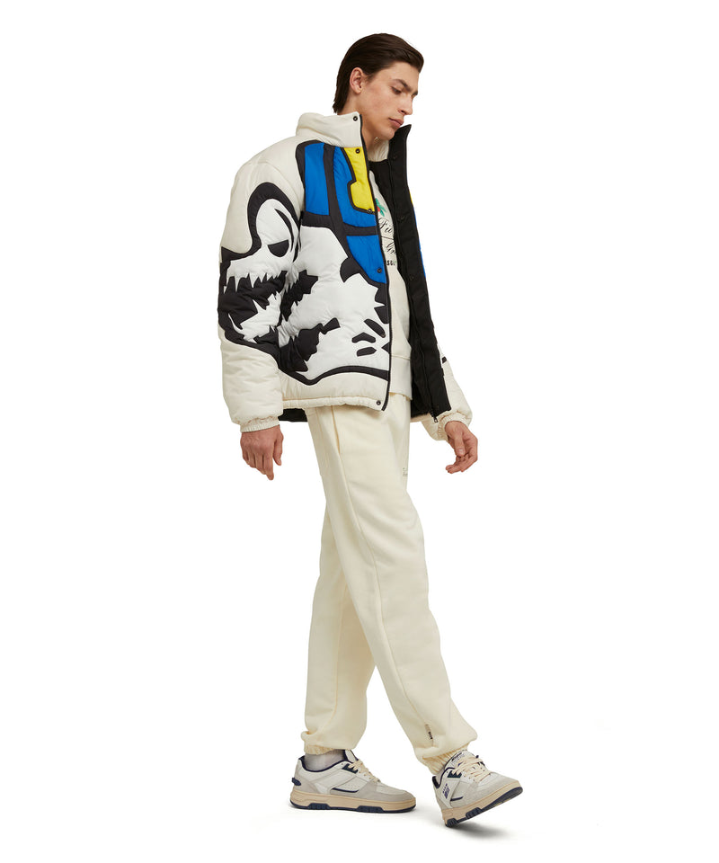 Organic cotton jogging trousers certified by the MSGM Fantastic Green Capsule WHITE Unisex 