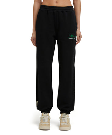 Organic cotton jogging trousers certified by the MSGM Fantastic Green Capsule